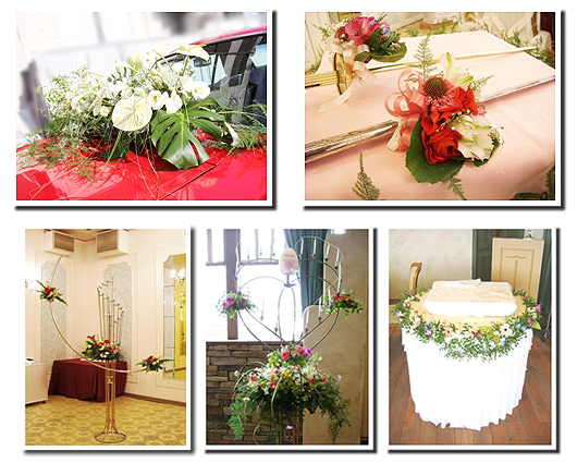 結婚式の花4 / 豊橋の花屋、フラワーハウスたなべ